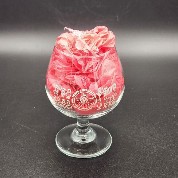 Boulevard Brewing Company Blvd Tours & Recreation Cheers! Beer Glass Snifter - Picture 1 of 7
